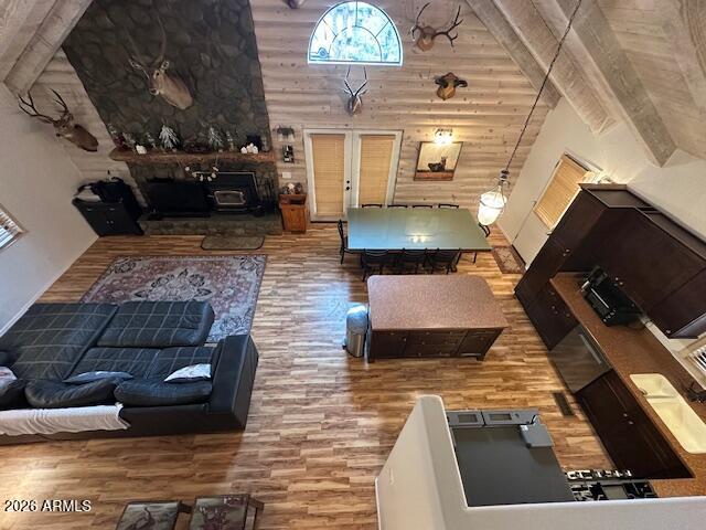 207 Blue Ridge Road Mormon Lake, AZ 86038 - Photo 30 of 67 View from upstairs