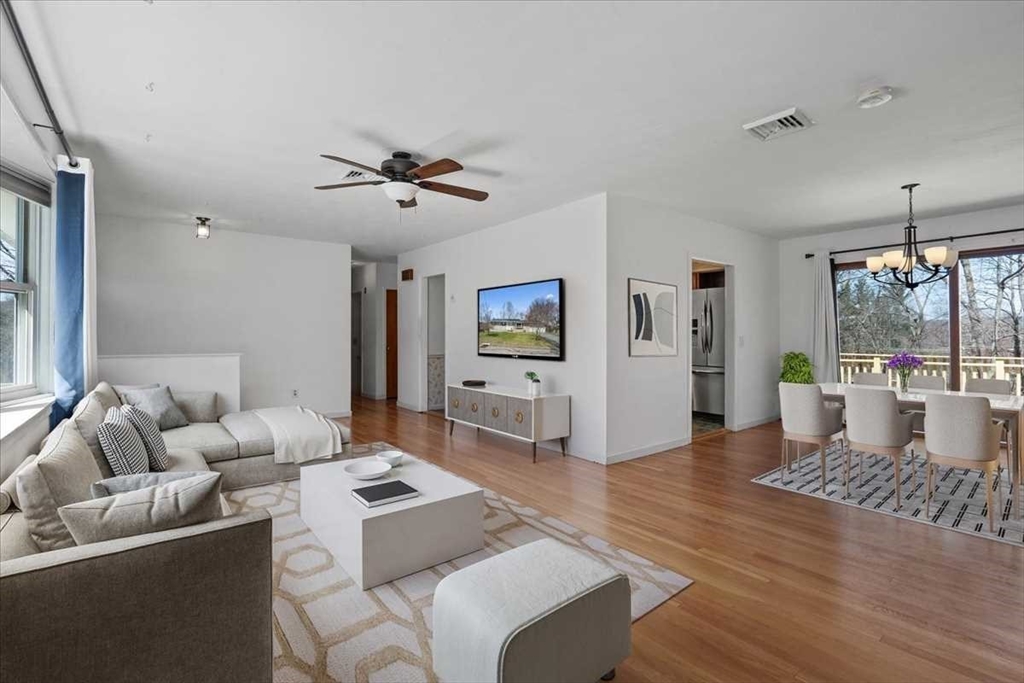 77 Zenith Drive Worcester, MA 01602 - Photo 8 of 40 a living room with furniture and a large window