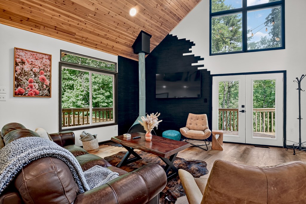 2 Watson Gap Road Mineral Bluff, GA 30559 - Photo 6 of 62 a living room with furniture and a large window