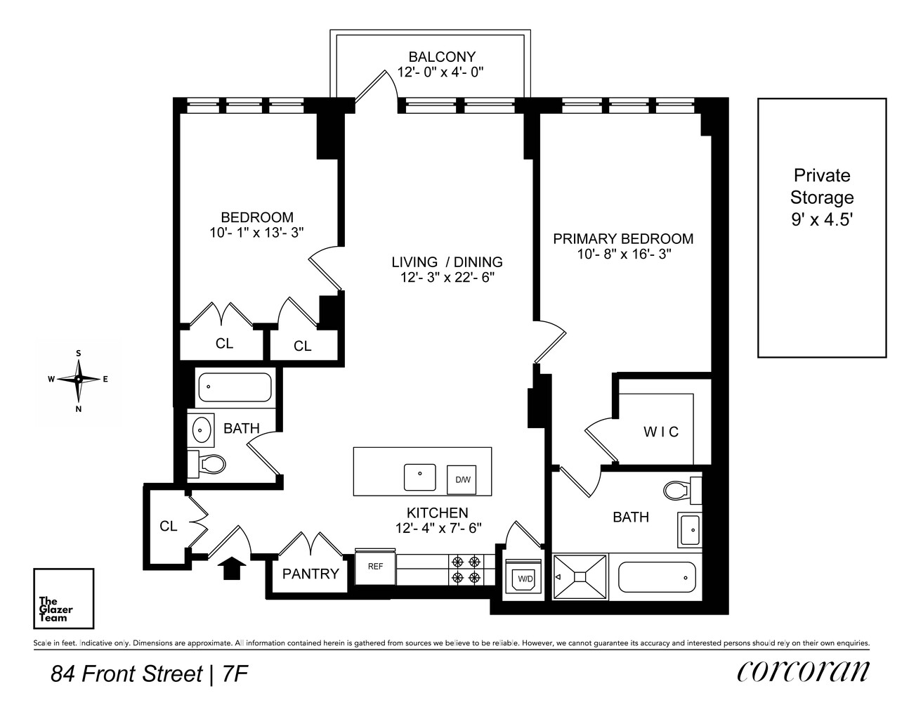 84 Front Street, Unit 7F Brooklyn, NY 11201 - Photo 12 of 12 a black and white photo of a park