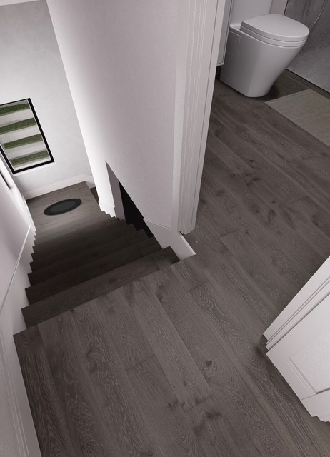 605 East 55th Street Austin, TX 78751 - Photo 3 of 6 a view of a hallway with wooden floor