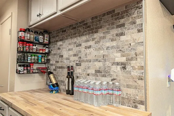 a view of water heater room