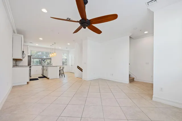 a view of a livingroom with a furniture
