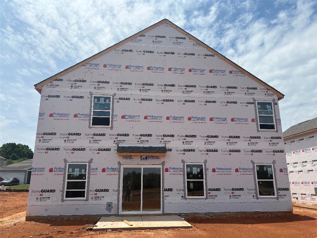 131 Cedar Shoals Easley, SC 29640 - Photo 3 of 8 This newly framed home awaits your personal touch.