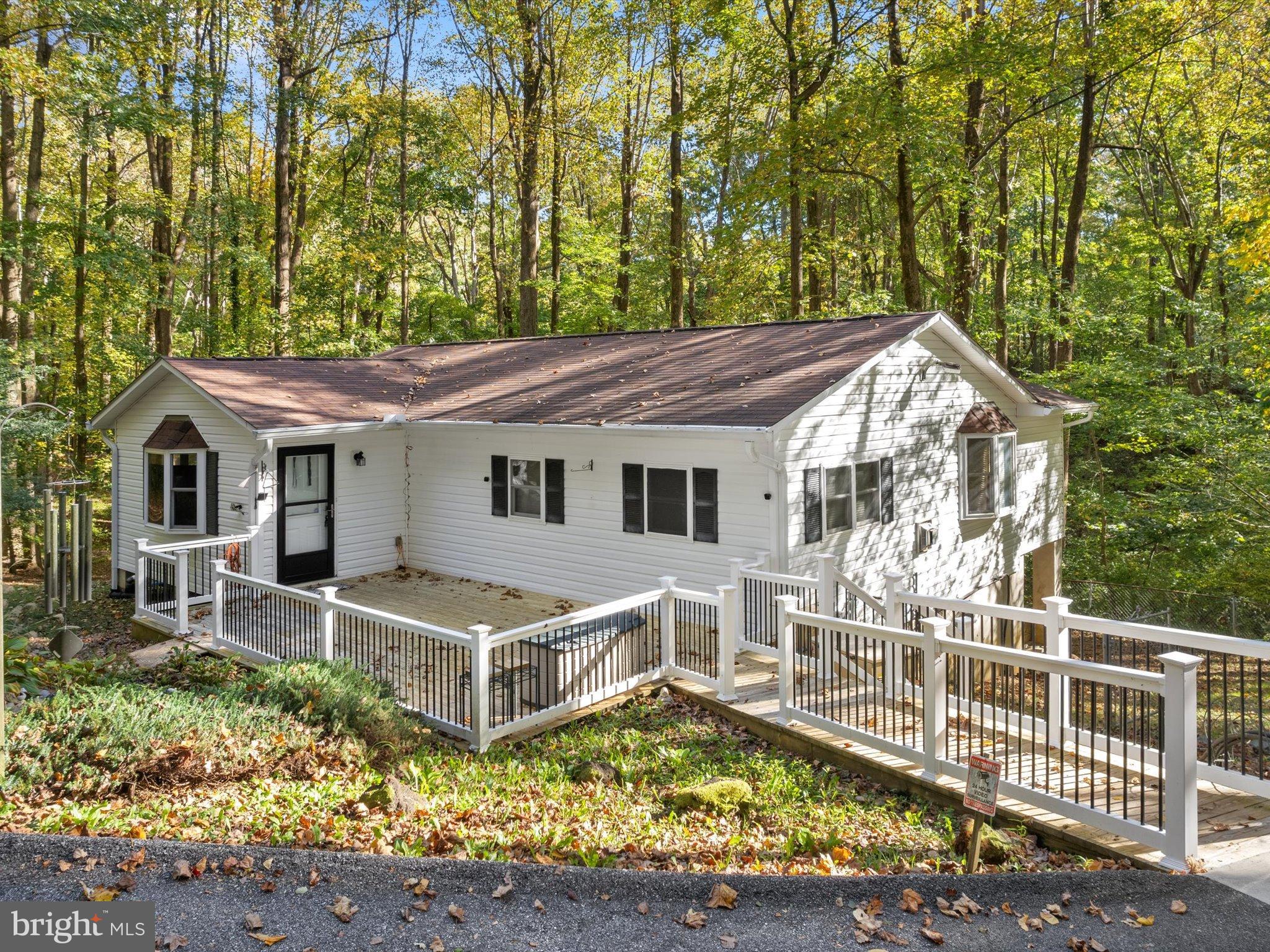 front view of house with a yard