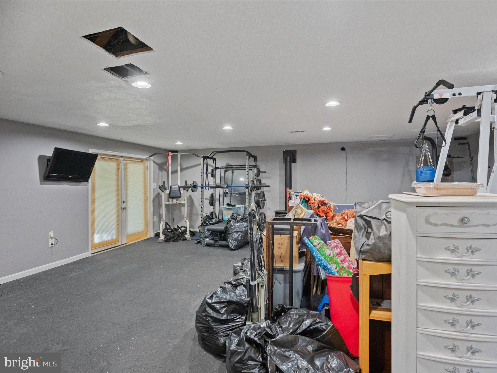 3671 Dory Brooks Road Chesapeake Beach, MD 20732 - Photo 30 of 36 a view of a room with gym equipment