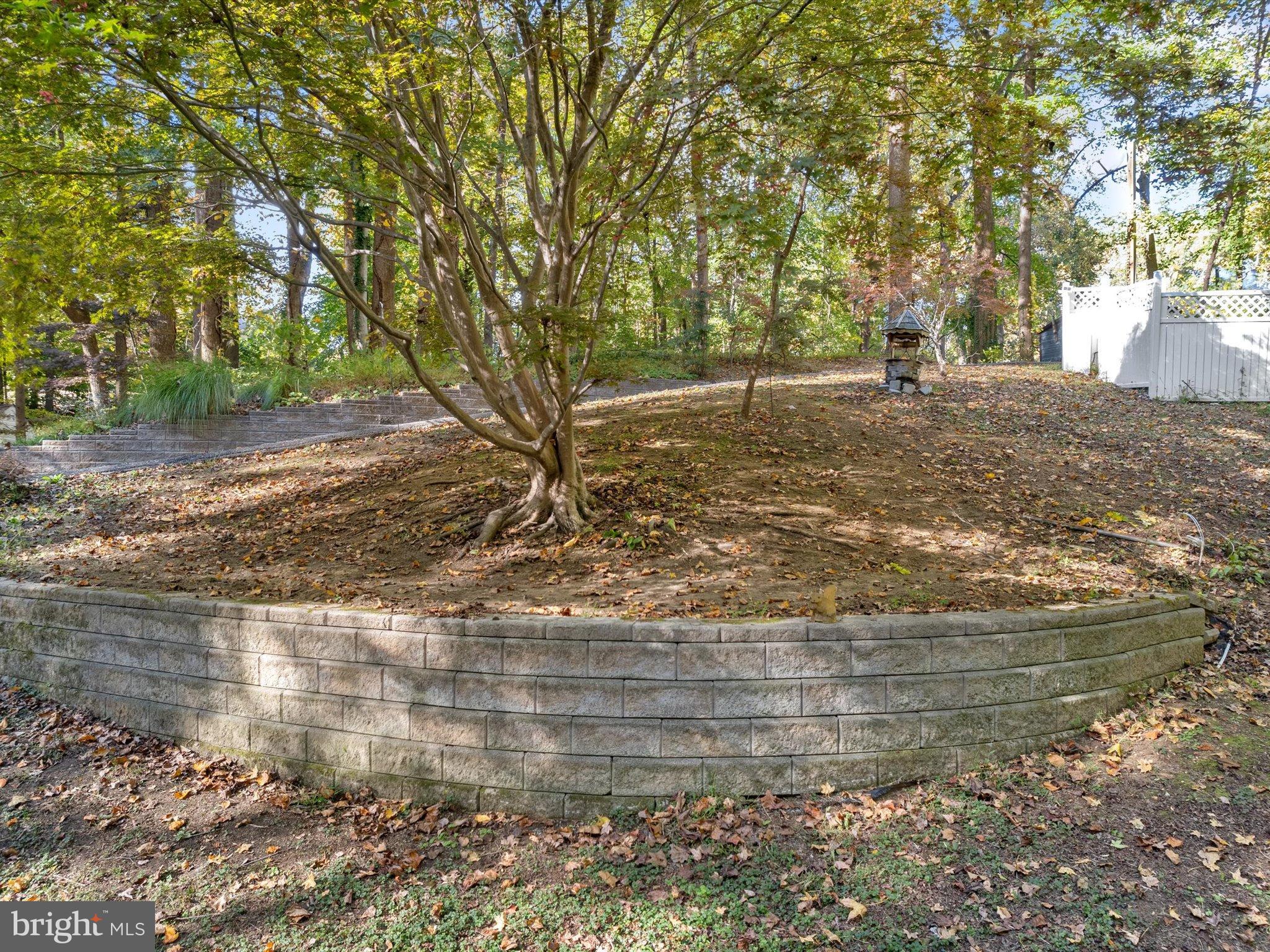 3671 Dory Brooks Road Chesapeake Beach, MD 20732 - Photo 8 of 36 a view of a yard with a fountain