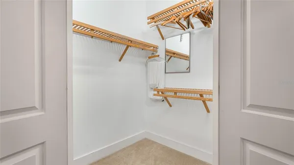 a view of walk in closet