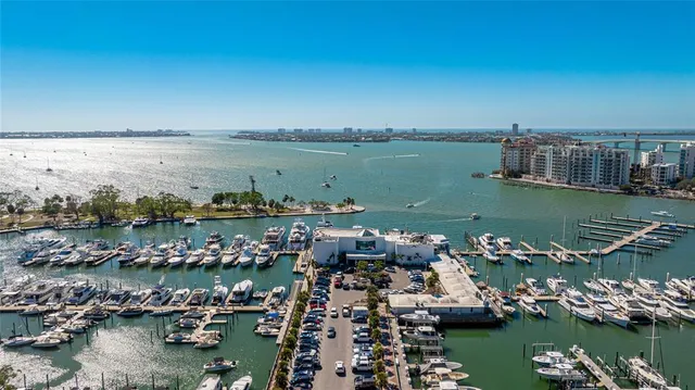 a view of a city with lake view