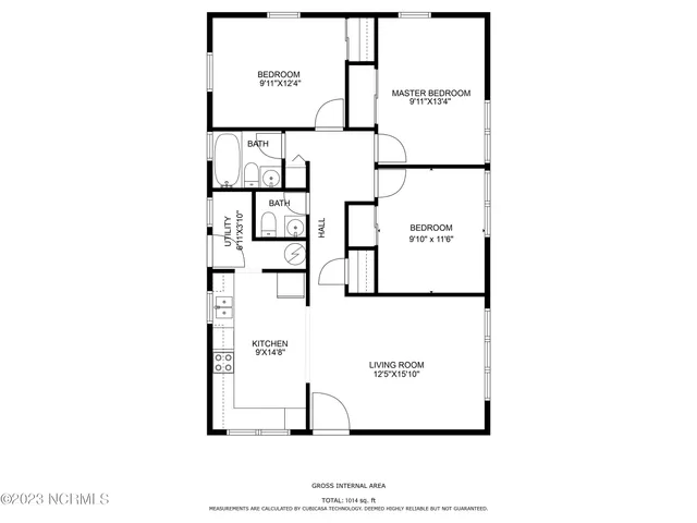 $1,295 | 529 Henderson Drive, Jacksonville, NC 28540