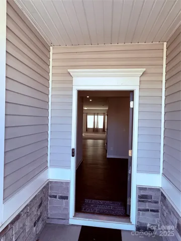 a view of front door of a house