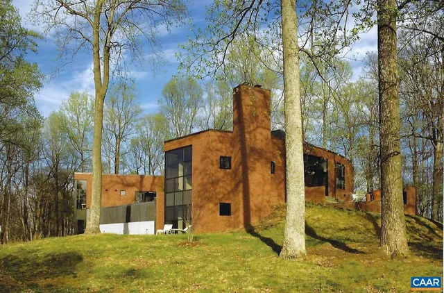 a view of a backyard with a garden
