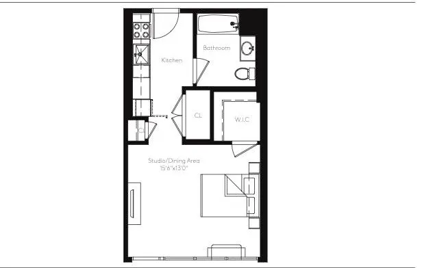 a picture of a floor plan