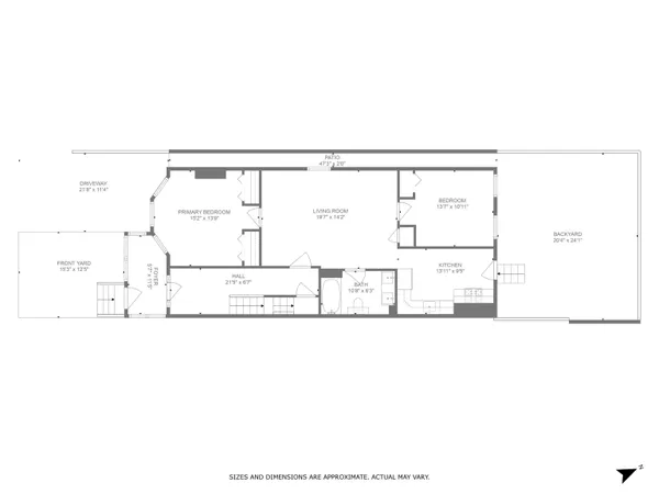 $3,675 | 104 Oak Street, Unit 1, Weehawken, NJ 07086