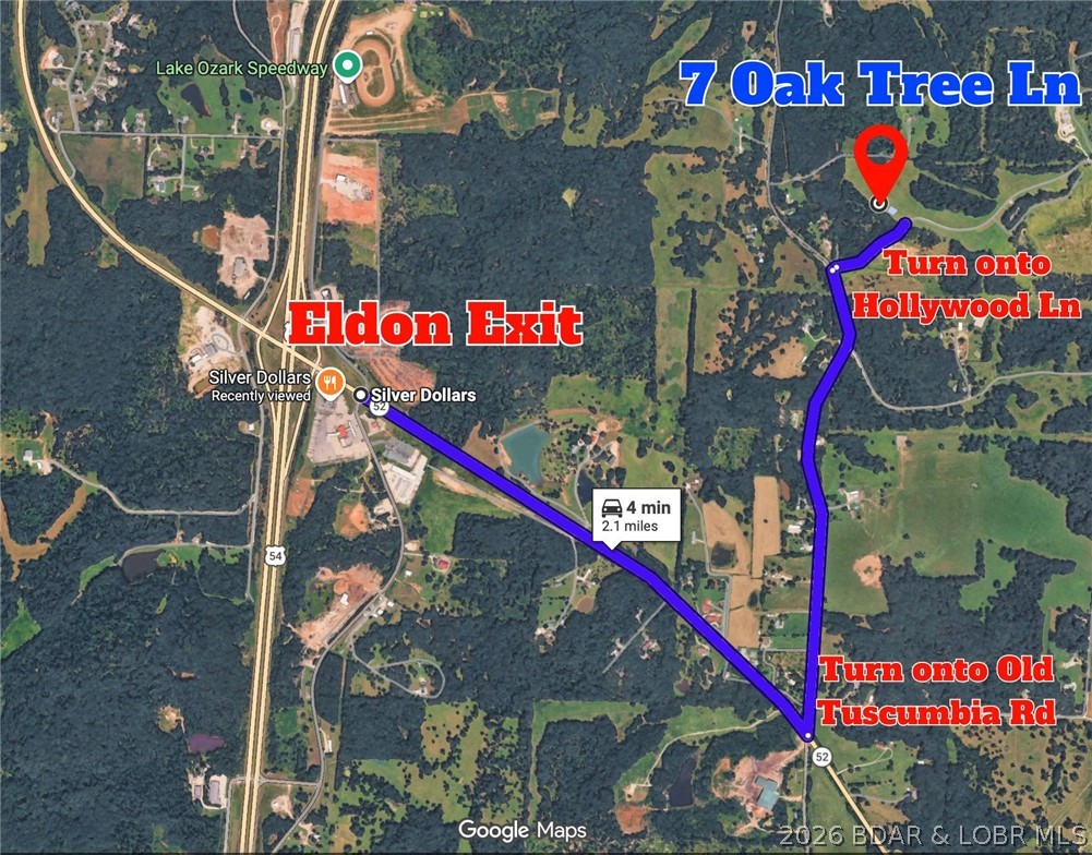 7 Oak Tree Lane Eldon, MO 65026 - Photo 59 of 59 Easy to find directions