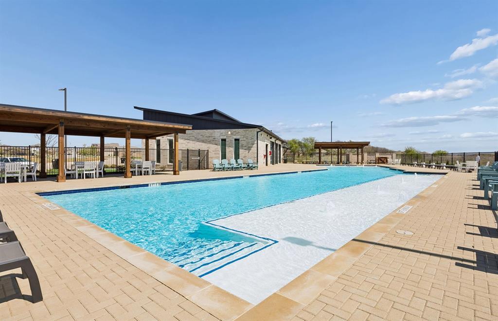 14134 Maida Drive Pilot Point, TX 76258 - Photo 13 of 14 Beautiful Pool with shaded areas