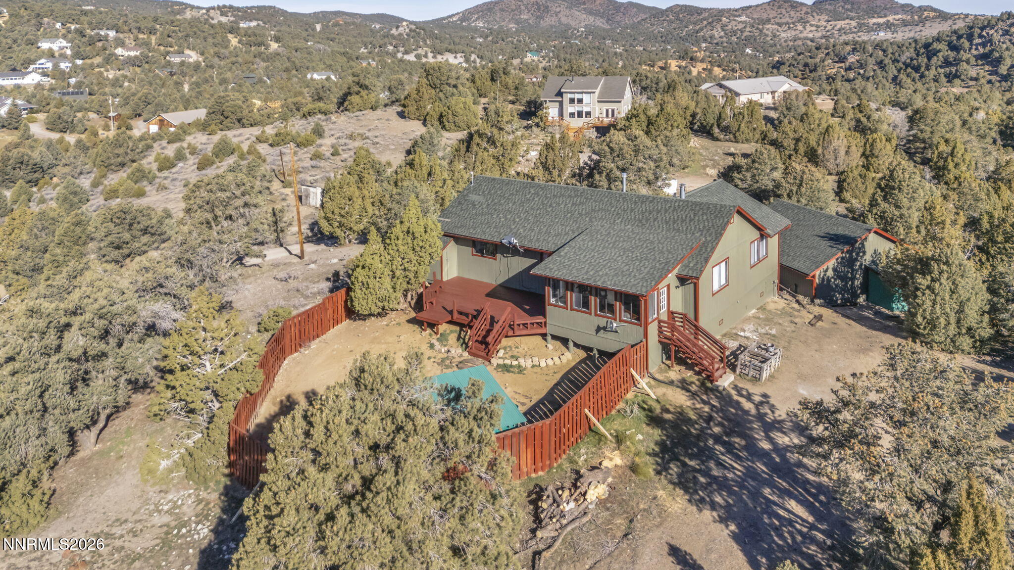 1835 Lousetown Road Reno, NV 89521 - Photo 13 of 60 an aerial view of a house with a yard