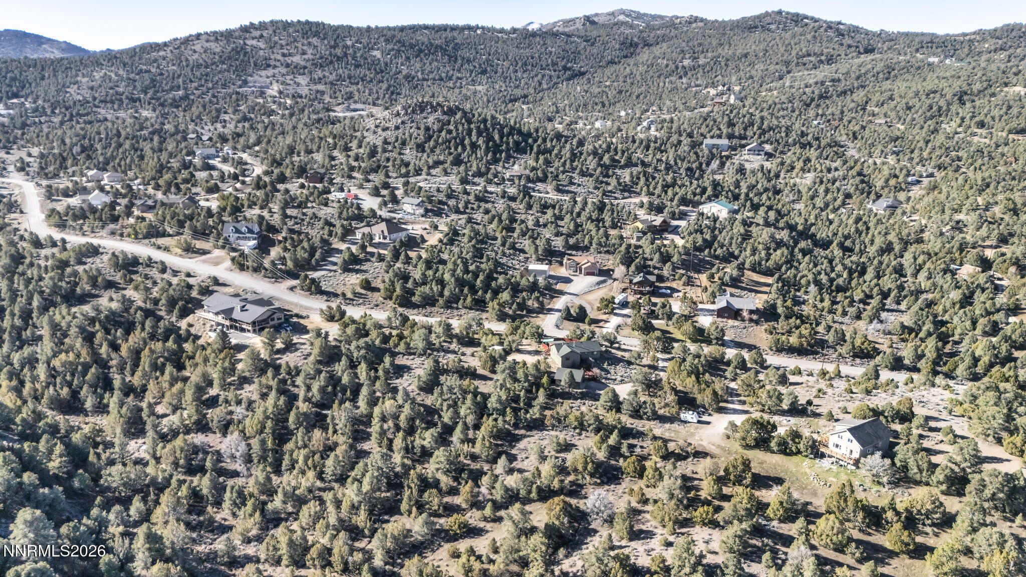 1835 Lousetown Road Reno, NV 89521 - Photo 19 of 60 an aerial view of house with yard and mountain view