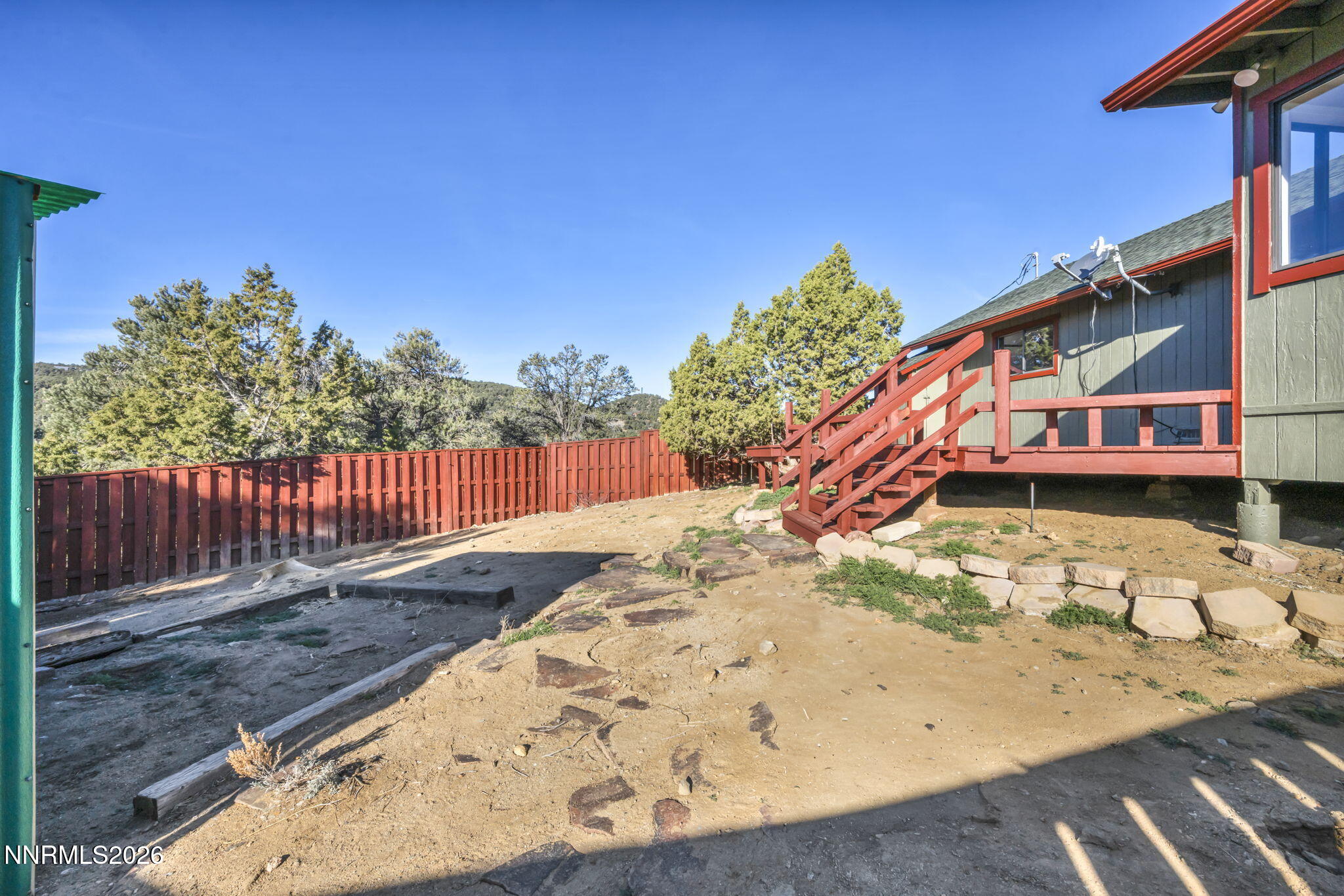 1835 Lousetown Road Reno, NV 89521 - Photo 7 of 60 a view of a backyard with a deck