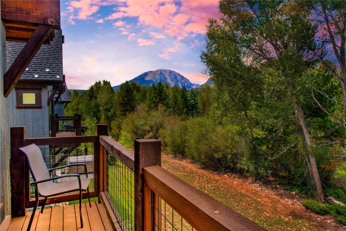 596 Fly Line Drive Silverthorne, CO 80498 - Photo 27 of 32 a view of balcony with two chairs and a swing