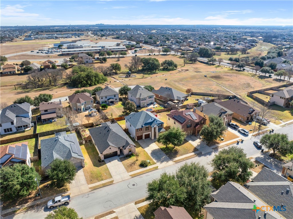 723 Tumbleweed Trail Temple, TX 76502 - Photo 35 of 38 an aerial view of residential houses with outdoor space