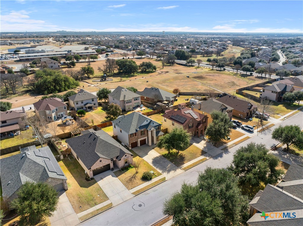 723 Tumbleweed Trail Temple, TX 76502 - Photo 36 of 38 an aerial view of residential building with parking and ocean view