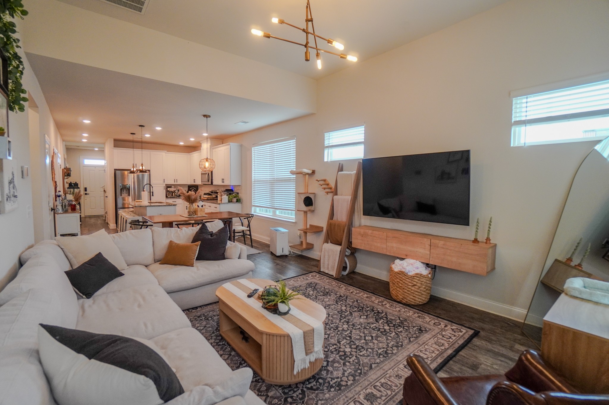257 Breaking Pen Road Gallatin, TN 37066 - Photo 24 of 58 a living room with furniture and a flat screen tv