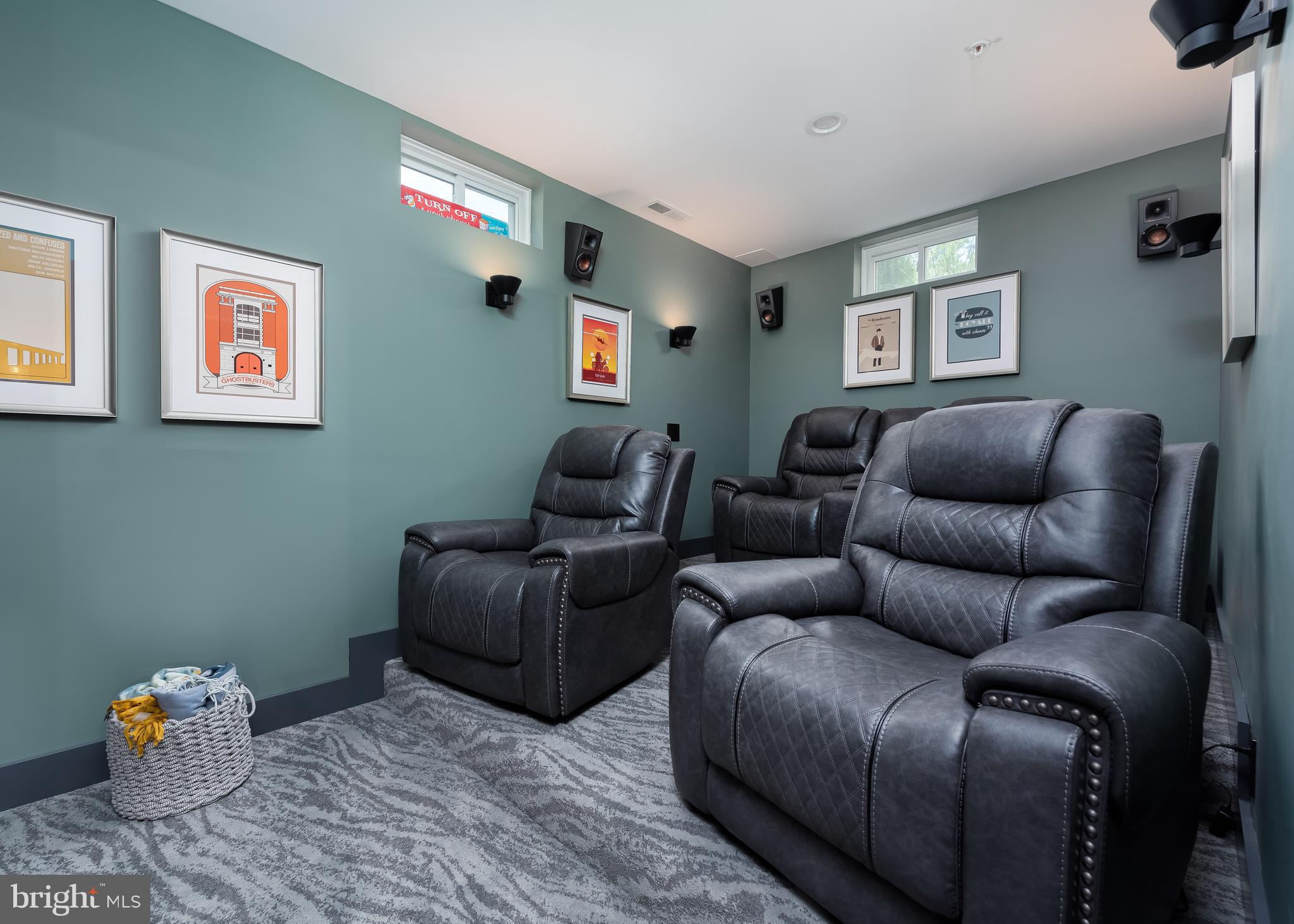 1114 Chevron Road Severn, MD 21144 - Photo 3 of 41 Lower level state-of-the-art theatre room