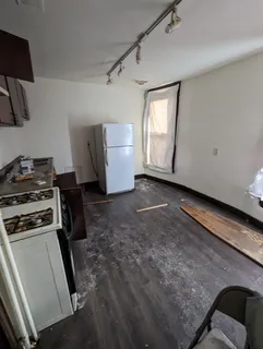 a view of a storage & utility room in a house