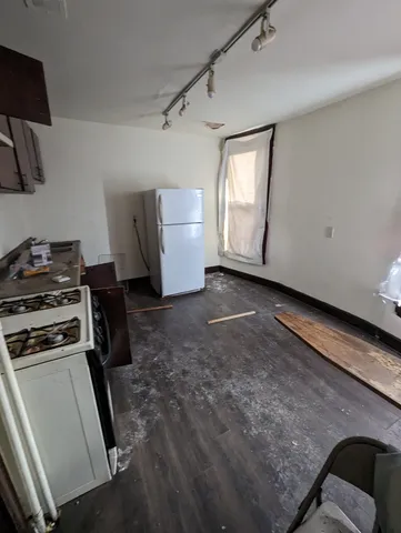 a view of a storage & utility room in a house