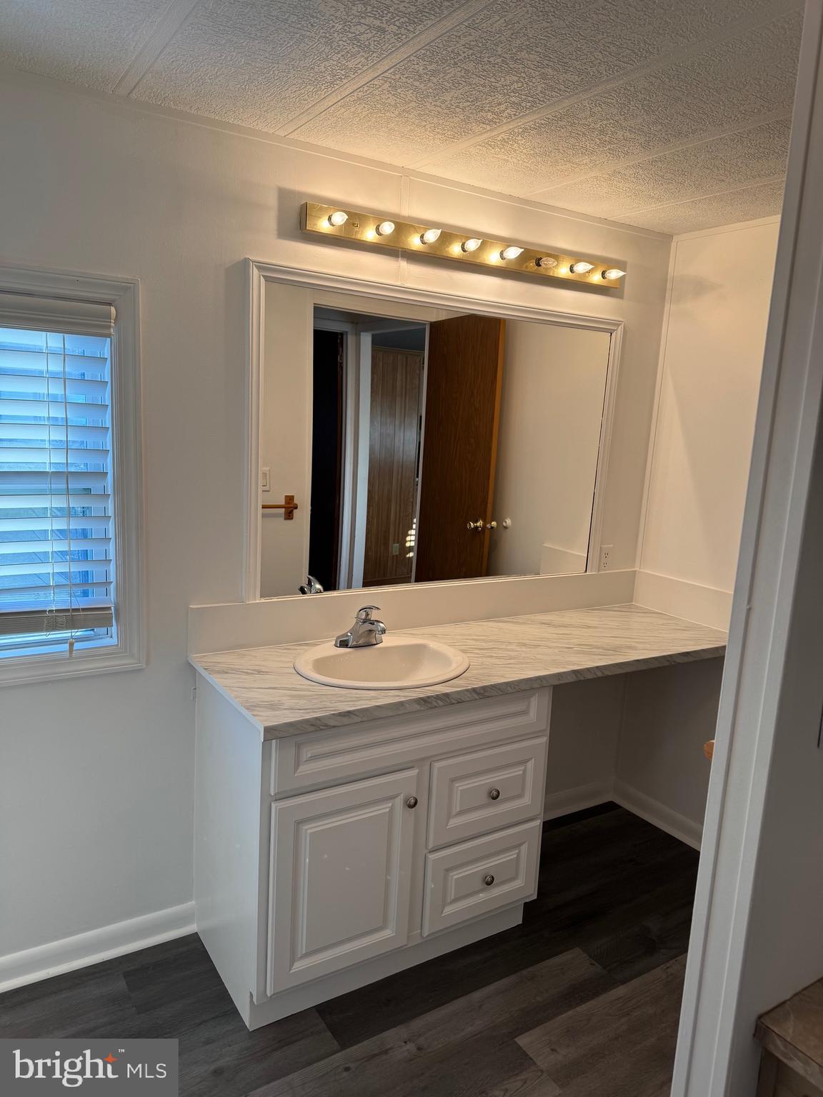 386 Indian Way Buena, NJ 08310 - Photo 26 of 53 a bathroom with a sink and a mirror