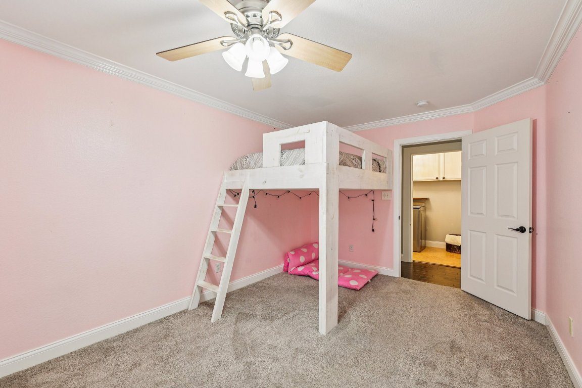 1108 Dalea Bluff Round Rock, TX 78665 - Photo 24 of 40 a view of an empty room with a fan
