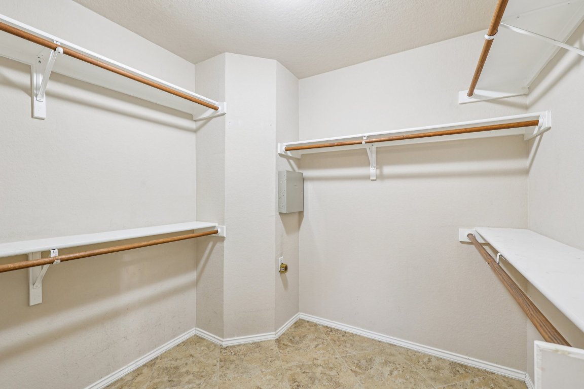 1108 Dalea Bluff Round Rock, TX 78665 - Photo 33 of 40 a view of a room with racks on the wall