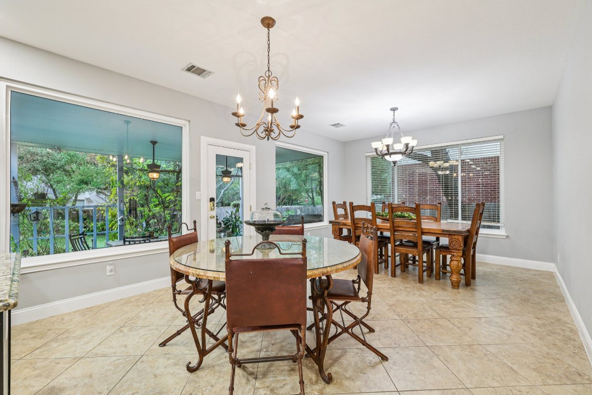 1108 Dalea Bluff Round Rock, TX 78665 - Photo 8 of 40 a view of a dining room with furniture window and outside view