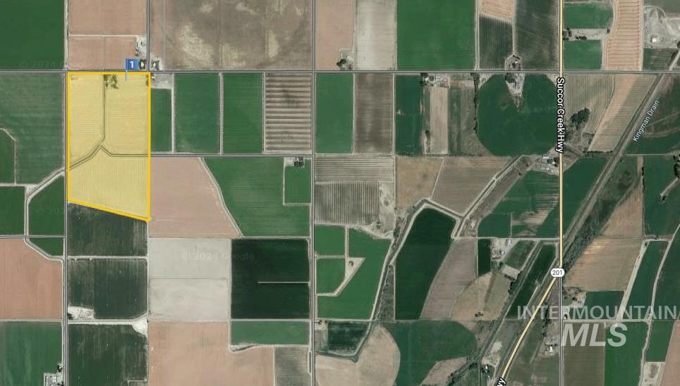 887 Overstreet Road Nyssa, OR 97913 - Photo 2 of 50 Vicinity Map with property parcel location identified