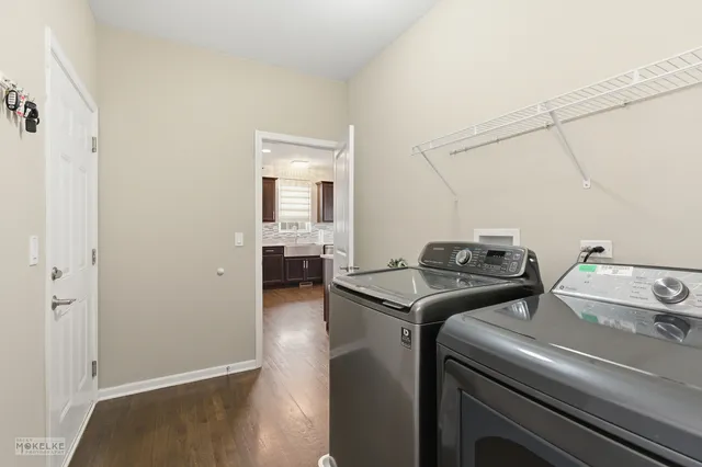 a view of storage and utility room