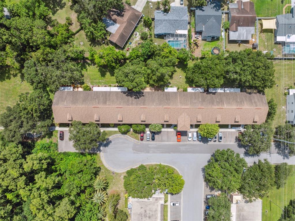 2192 Swedish Drive, Unit 26 Clearwater, FL 33763 - Photo 41 of 49 an aerial view of a house with outdoor space and street view