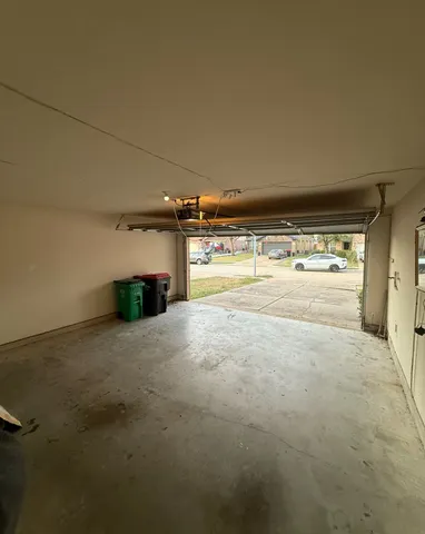 a view of a room with an empty space