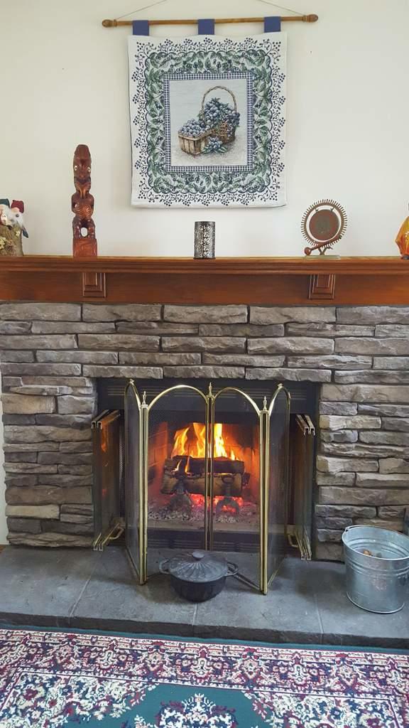 72 Hovey Road New Sharon, ME 04955 - Photo 8 of 14 Fireplace