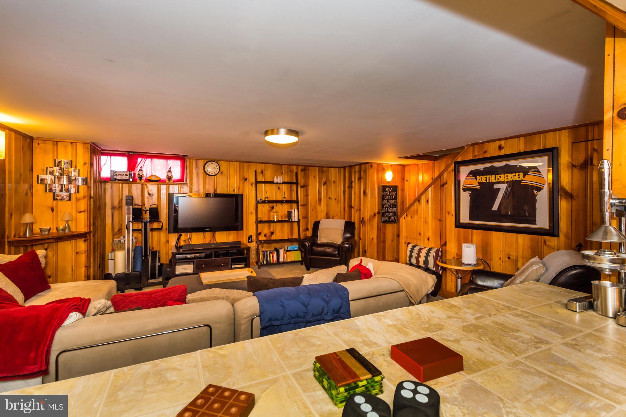 1611 Loch Ness Road Towson, MD 21286 - Photo 23 of 27 View from built in bar, wall mount TV included