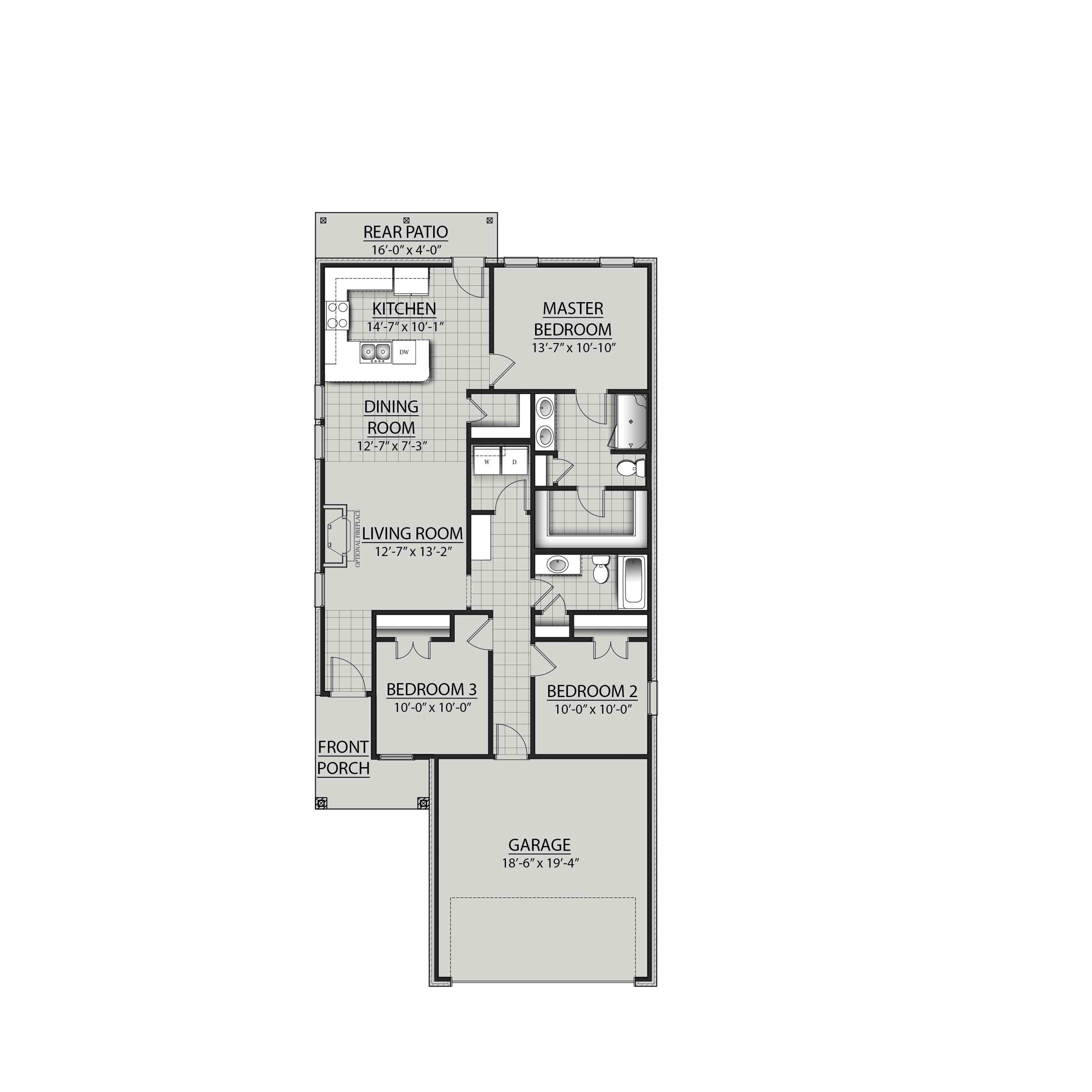 161 Natureview Way Ponce de Leon, FL 32455 - Photo 2 of 2 IDLE BHT Floor Plans