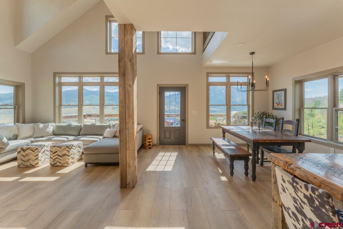 334 Anderson Drive Crested Butte, CO 81224 - Photo 7 of 45 a living room with furniture and a large window