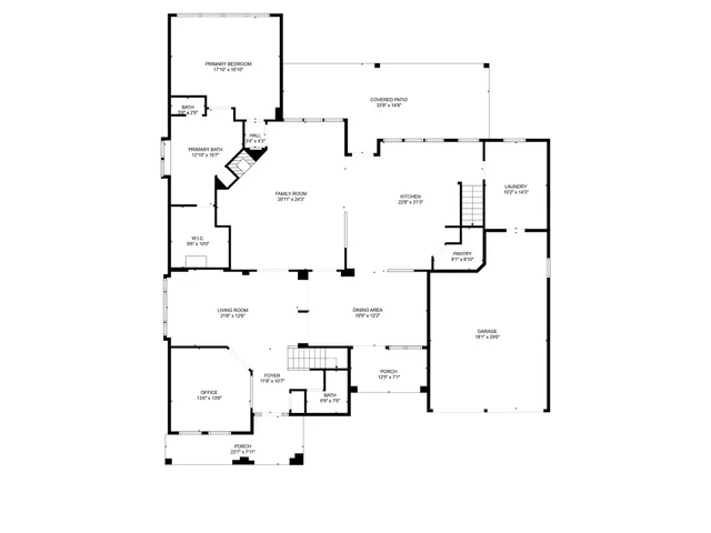 a picture of floor plan