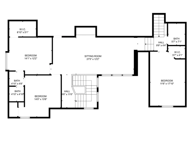 a picture of a floor plan