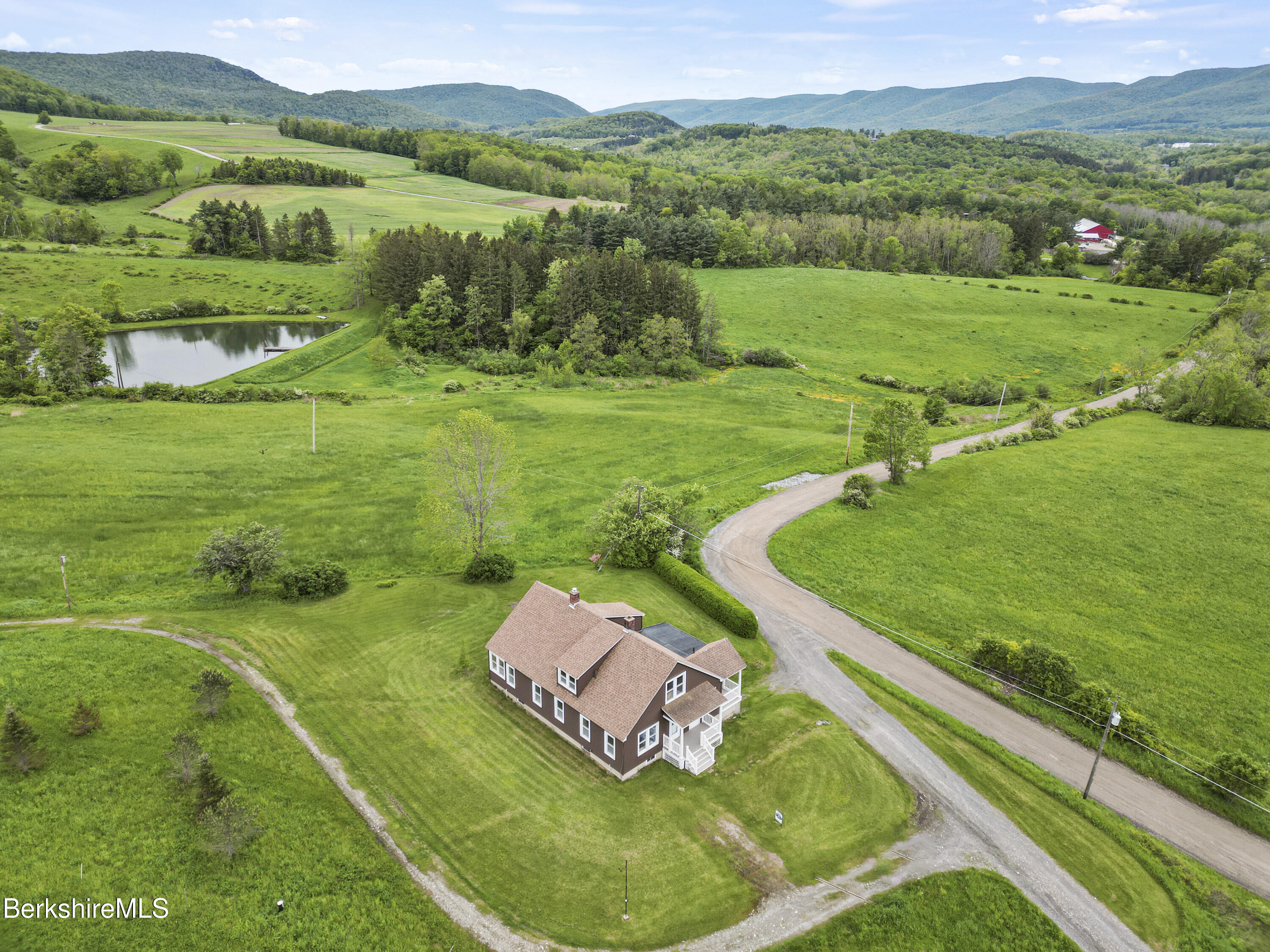 Aerial from northeast