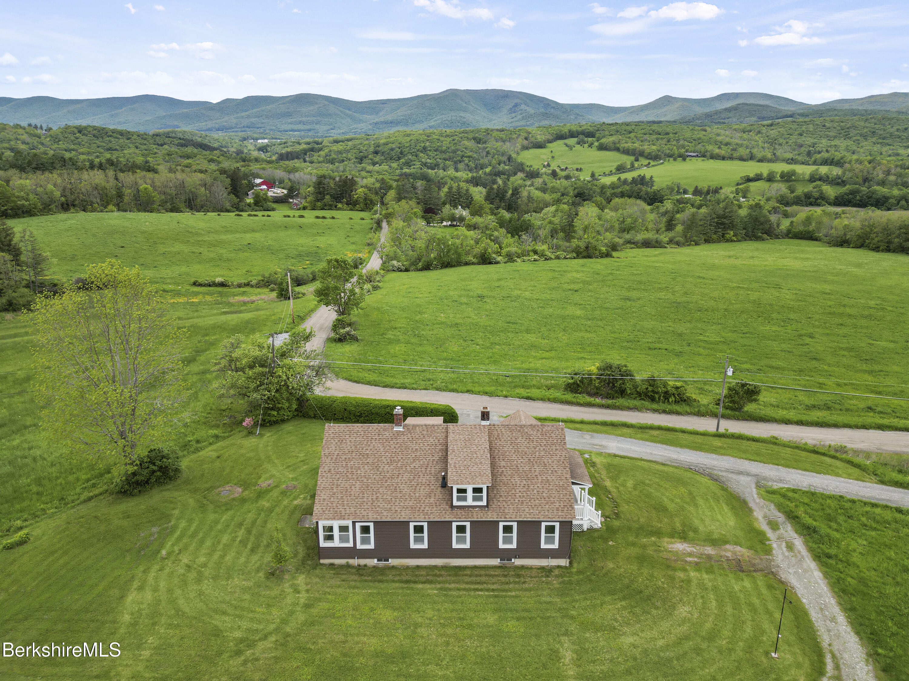 Aerial from east