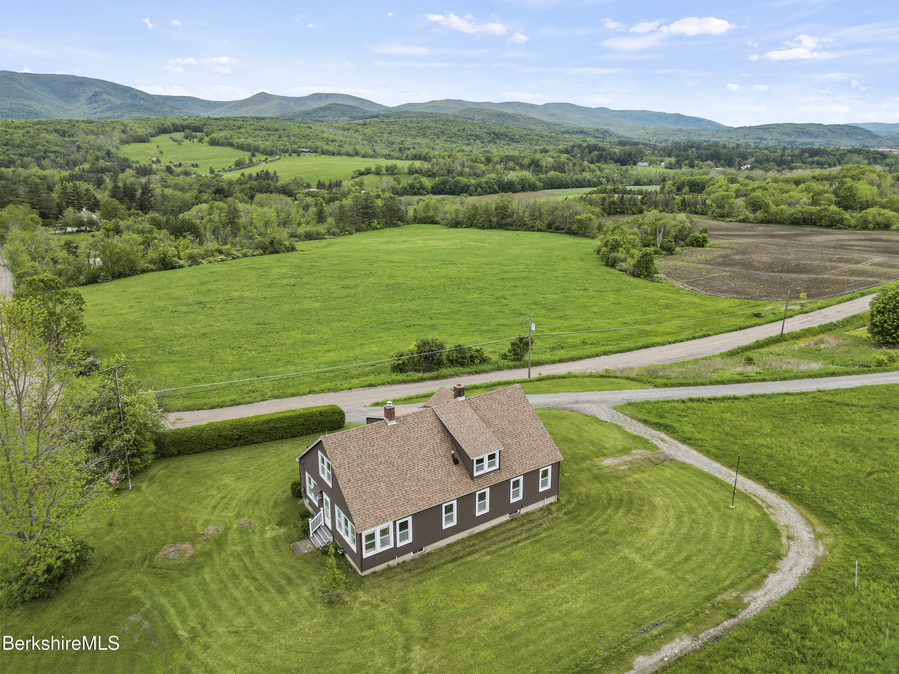 Aerial from southeast