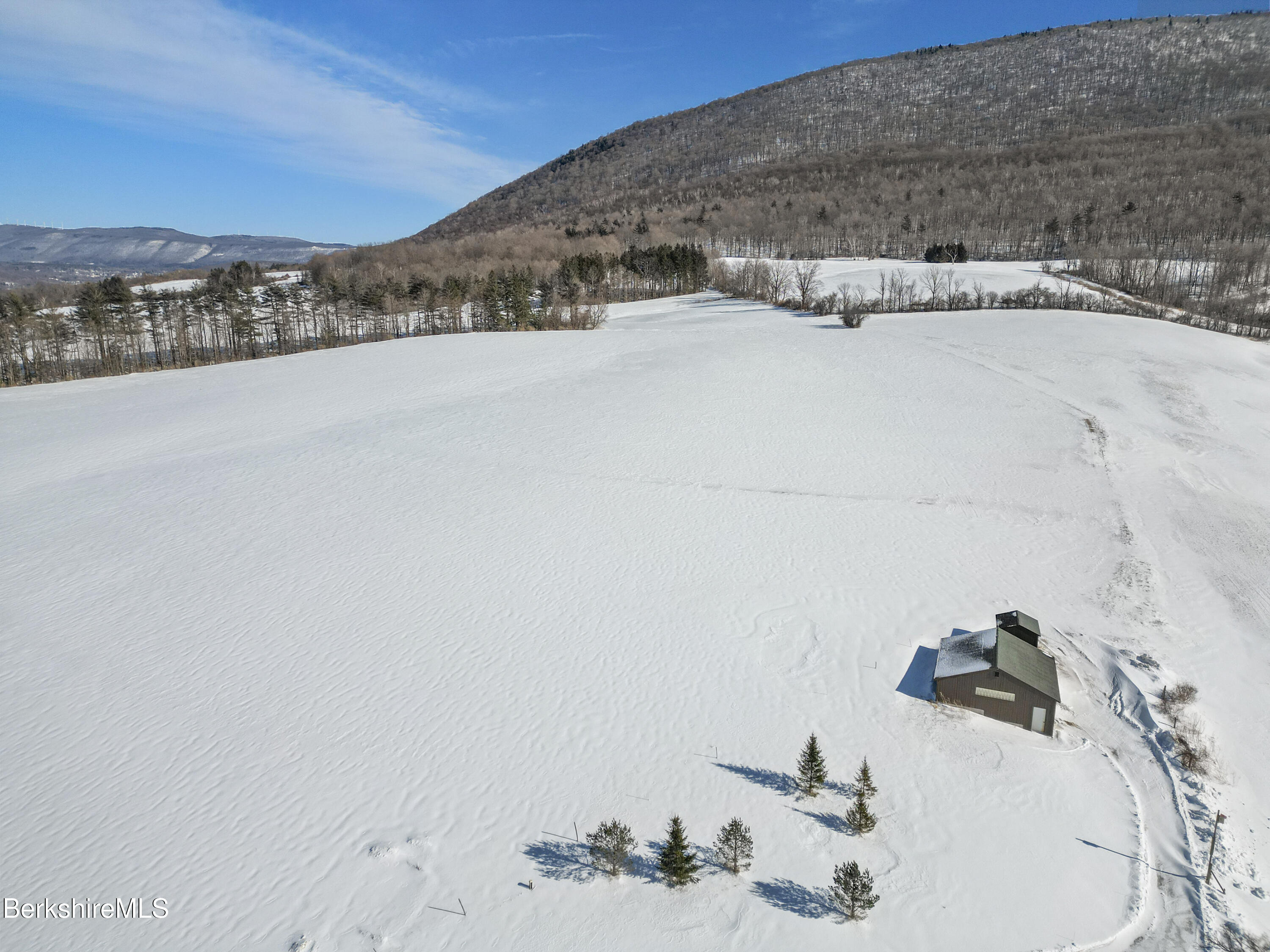 860 Stratton Road Williamstown, MA 01267 - Photo 62 of 63 Aerial of barn towards northeast