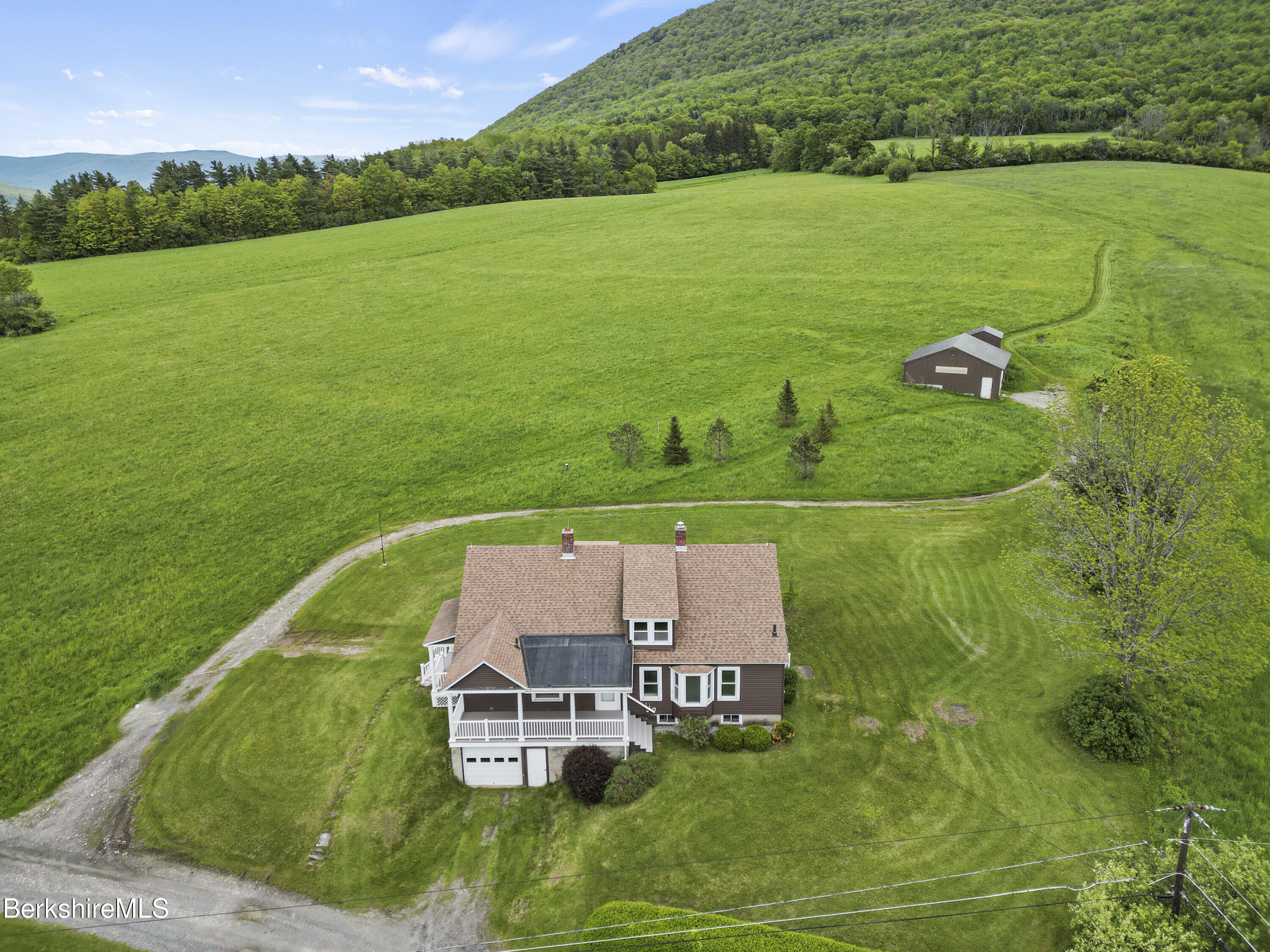 860 Stratton Road Williamstown, MA 01267 - Photo 10 of 63 Aerial from west