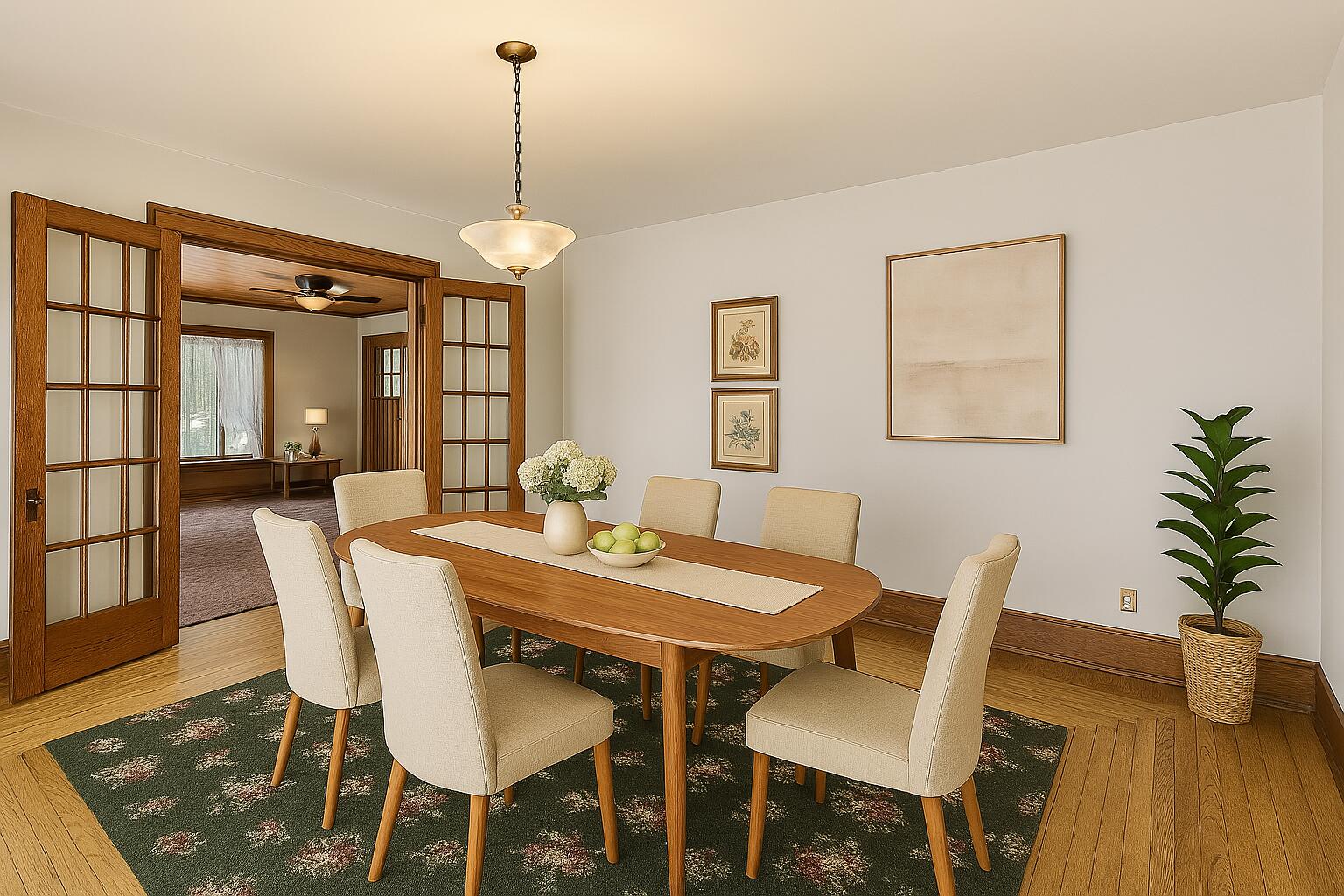 106 East Mechanic Street Yale, MI 48097 - Photo 21 of 49 Dining Room Staged